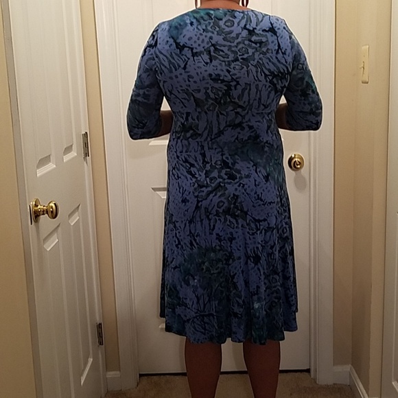 Dunia Medium long sleeve empire waist dress - Picture 4 of 5